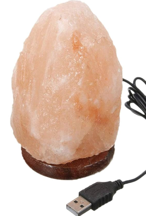 Natural USB Warm Colour Salt Lamp