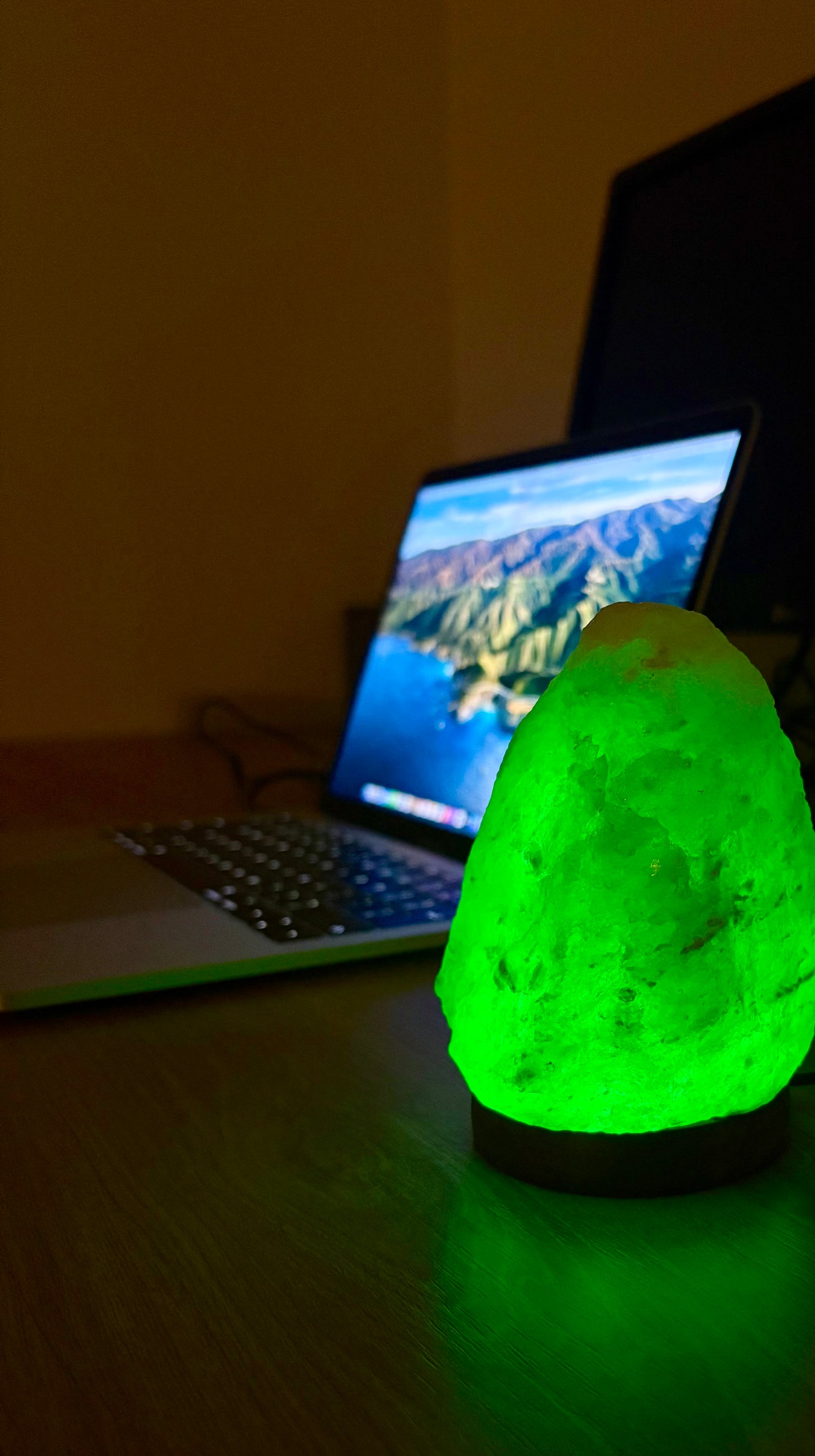 Natural USB Multi Colour Salt Lamp