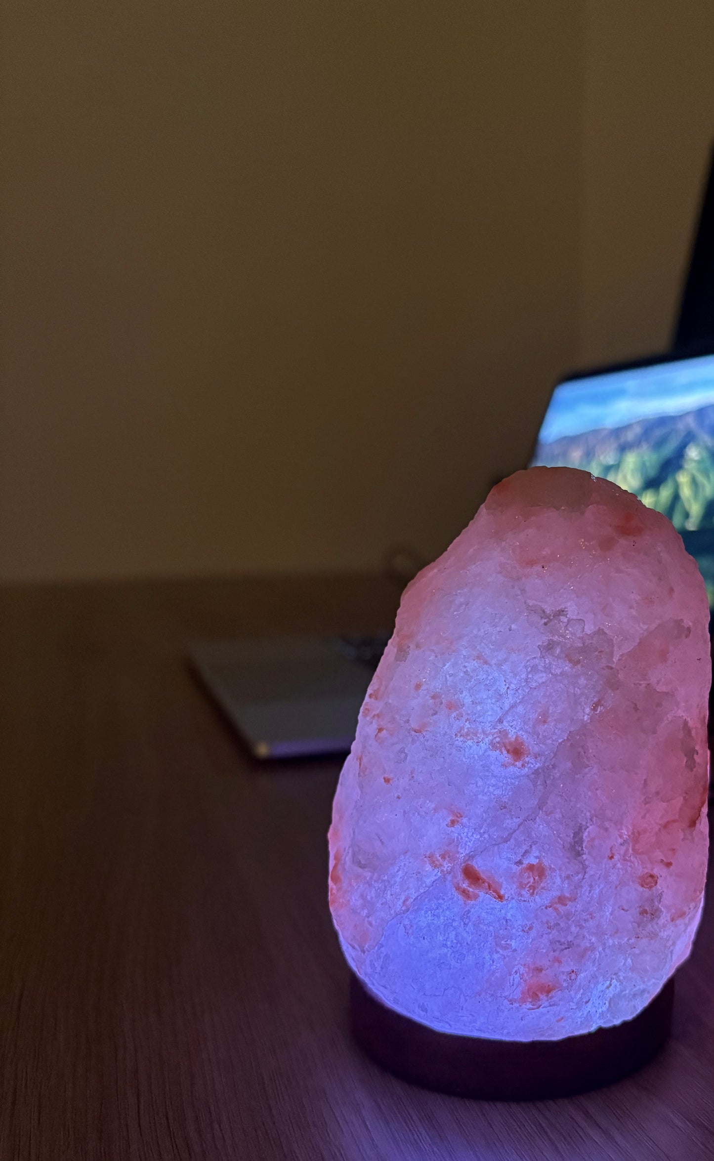 Natural USB Multi Colour Salt Lamp