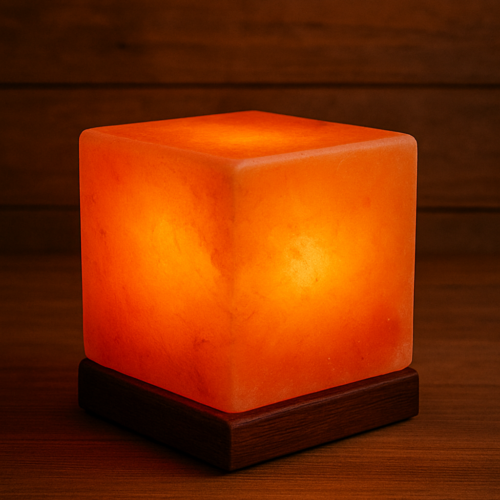 Cube Salt Lamp